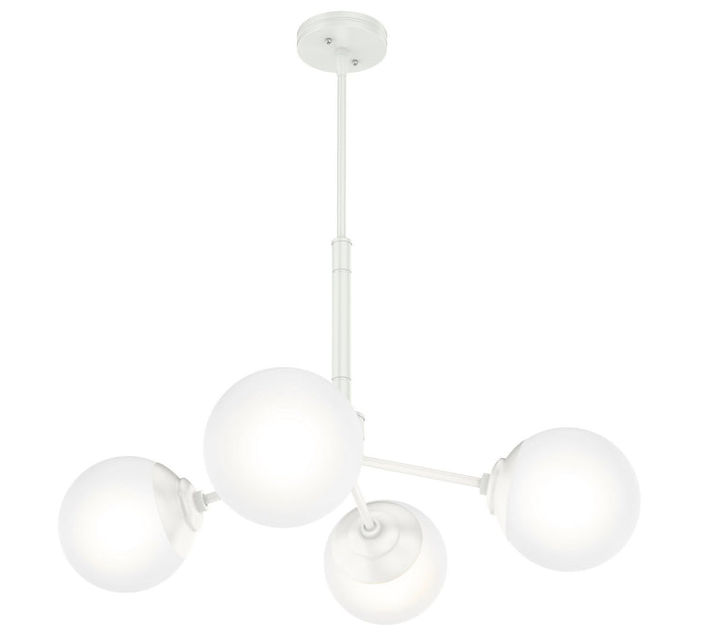 Hunter Hepburn Four Light Chandelier