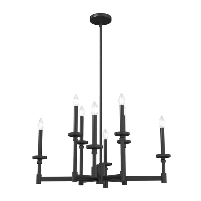 Hunter Briargrove Eight Light Chandelier