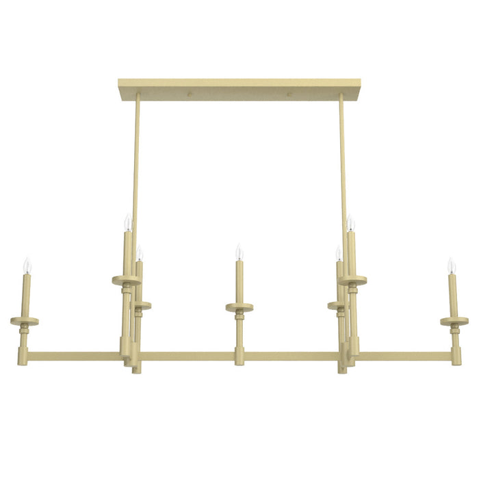 Hunter Briargrove Seven Light Linear Chandelier