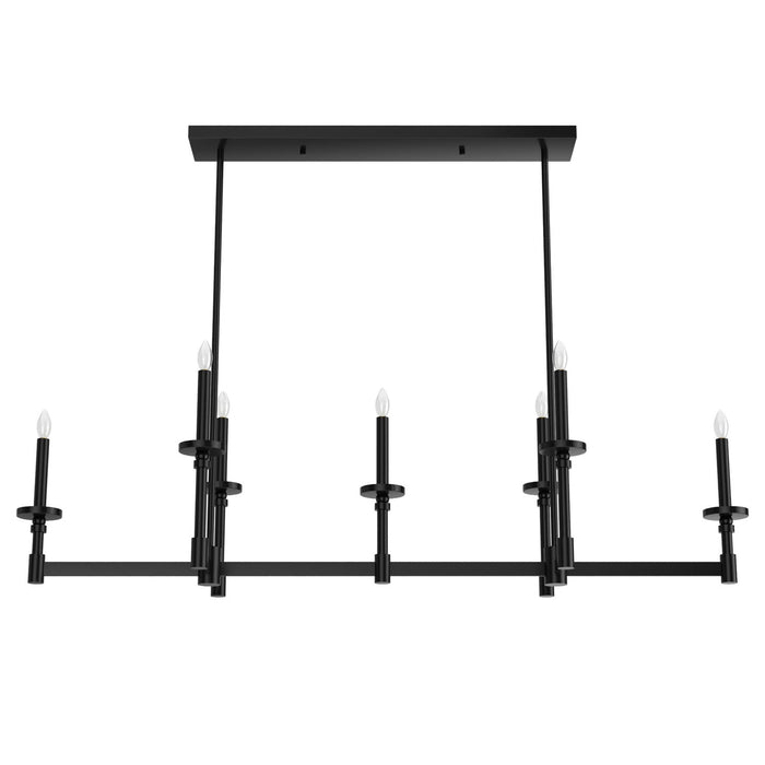 Hunter Briargrove Seven Light Linear Chandelier