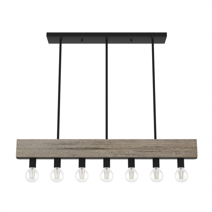 Hunter Donelson Seven Light Linear Chandelier