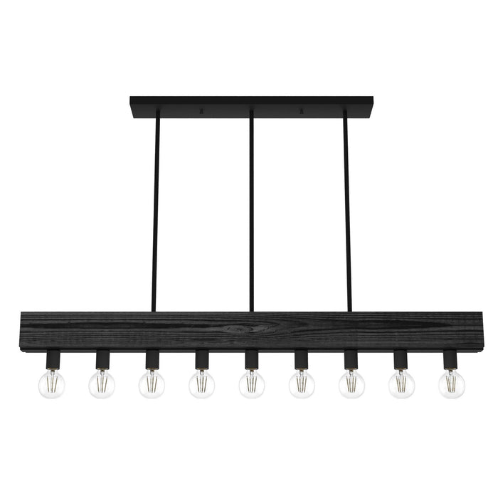 Hunter Donelson Nine Light Linear Chandelier