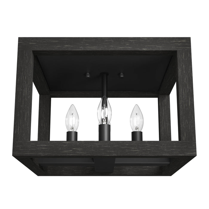Hunter Squire Manor Four Light Flush Mount