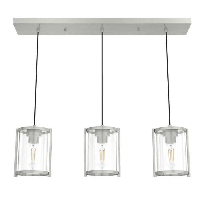 Hunter Astwood Three Light Cluster Linear