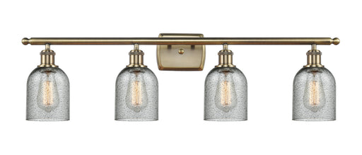 Innovations - 516-4W-AB-G257 - Four Light Bath Vanity - Ballston - Antique Brass