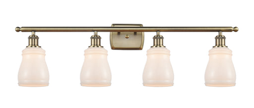 Innovations - 516-4W-AB-G391 - Four Light Bath Vanity - Ballston - Antique Brass