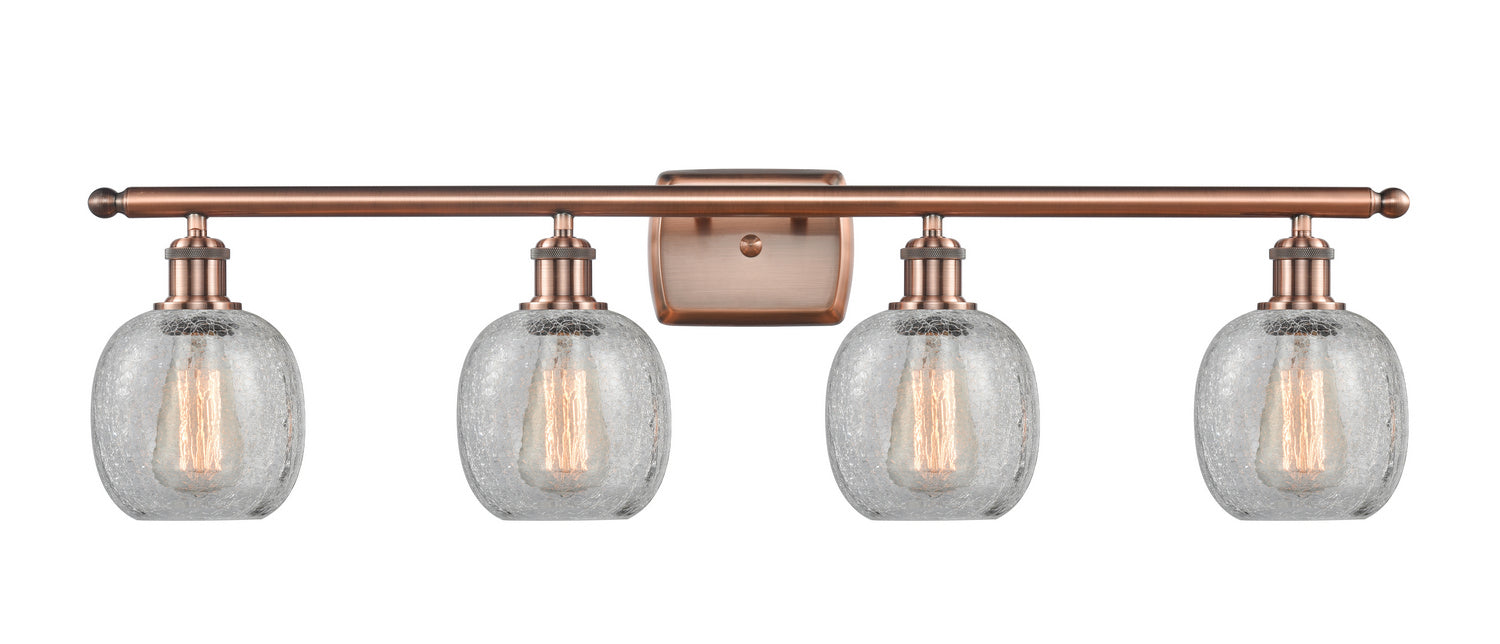 Innovations - 516-4W-AC-G105-LED - LED Bath Vanity - Ballston - Antique Copper