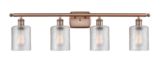 Innovations - 516-4W-AC-G112-LED - LED Bath Vanity - Ballston - Antique Copper