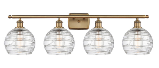 Innovations - 516-4W-BB-G1213-8 - Four Light Bath Vanity - Ballston - Brushed Brass