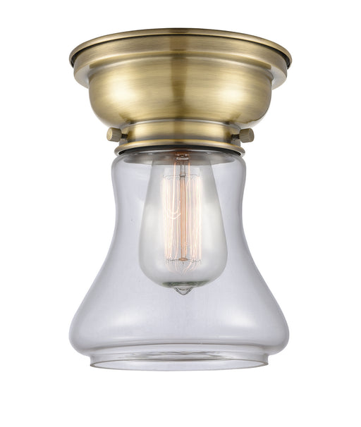 Innovations - 623-1F-AB-G192 - One Light Flush Mount - Aditi - Antique Brass