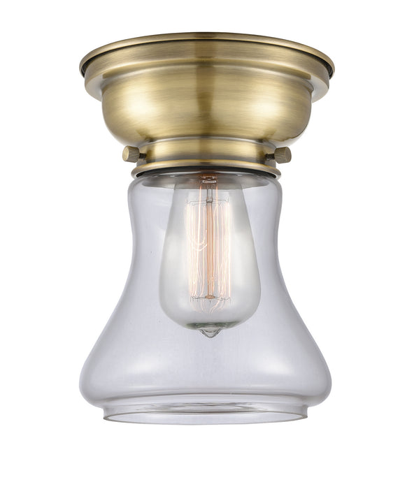 Innovations - 623-1F-AB-G192 - One Light Flush Mount - Aditi - Antique Brass