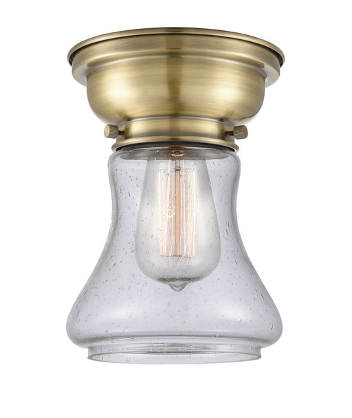 Innovations - 623-1F-AB-G194 - One Light Flush Mount - Aditi - Antique Brass