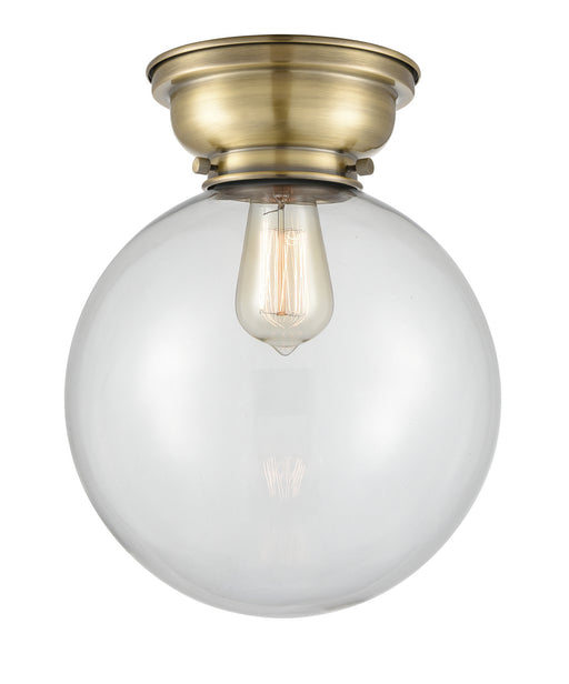 Innovations - 623-1F-AB-G202-10-LED - LED Flush Mount - Aditi - Antique Brass
