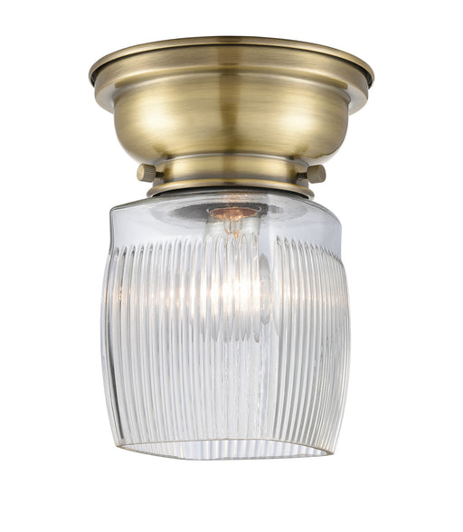 Innovations - 623-1F-AB-G302-LED - LED Flush Mount - Aditi - Antique Brass