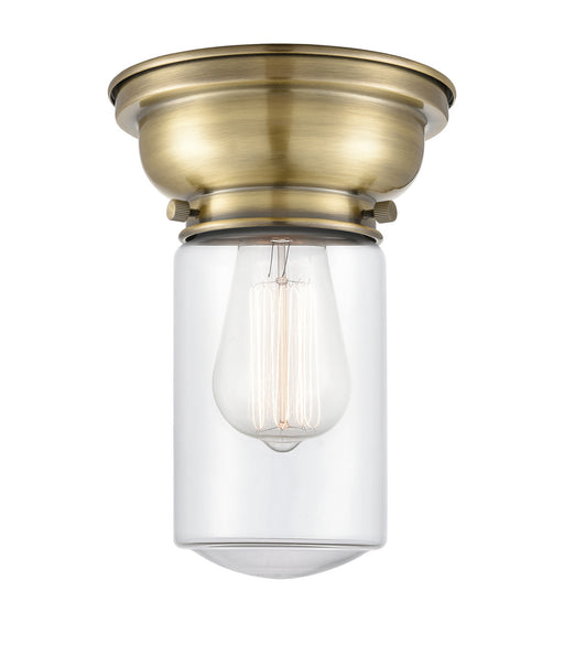 Innovations - 623-1F-AB-G312-LED - LED Flush Mount - Aditi - Antique Brass