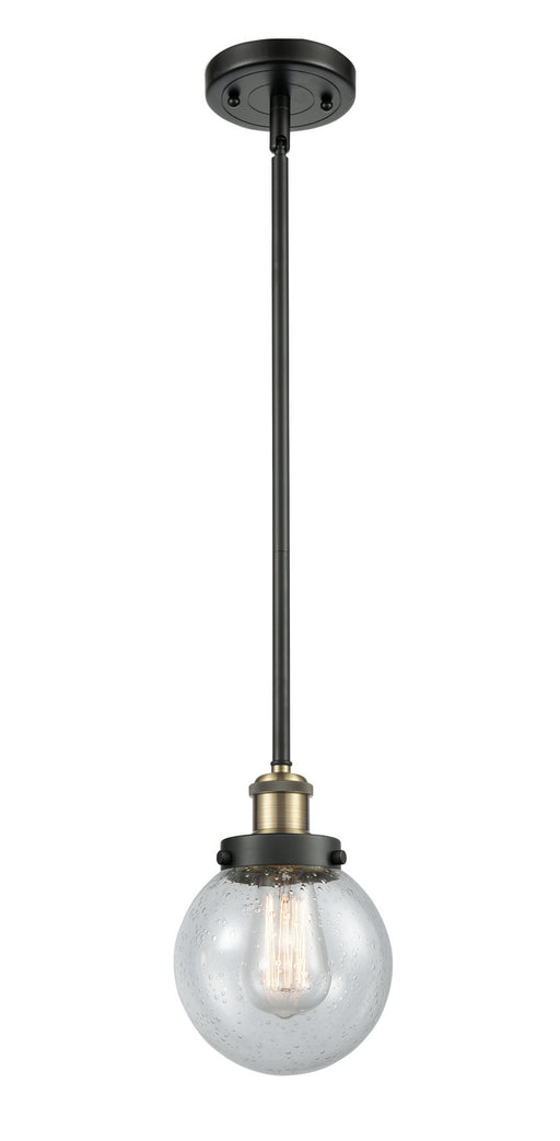 Innovations - 916-1S-BAB-G204-6-LED - LED Mini Pendant - Ballston - Black Antique Brass