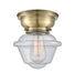 Innovations - 623-1F-AB-G534-LED - LED Flush Mount - Aditi - Antique Brass