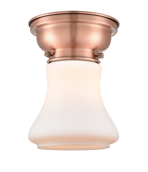 Innovations - 623-1F-AC-G191-LED - LED Flush Mount - Aditi - Antique Copper