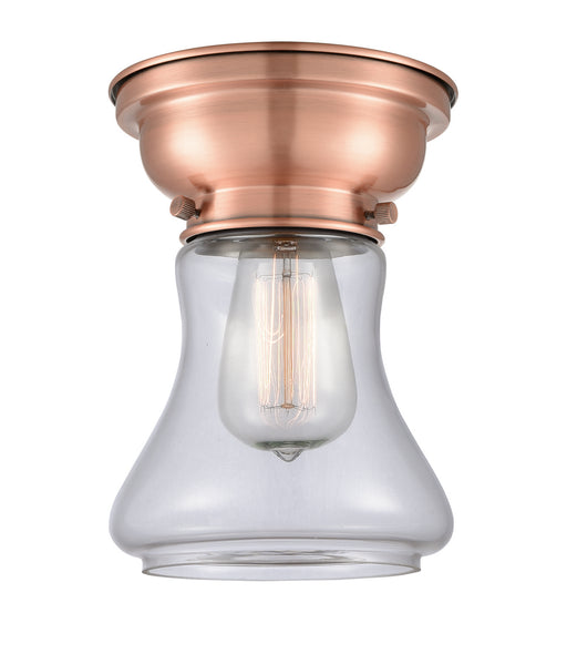 Innovations - 623-1F-AC-G192 - One Light Flush Mount - Aditi - Antique Copper
