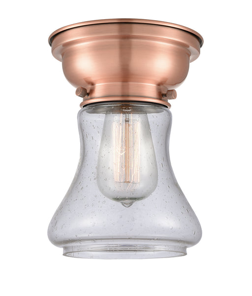Innovations - 623-1F-AC-G194 - One Light Flush Mount - Aditi - Antique Copper