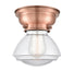 Innovations - 623-1F-AC-G322-LED - LED Flush Mount - Aditi - Antique Copper