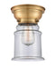 Innovations - 623-1F-BB-G182 - One Light Flush Mount - Aditi - Brushed Brass
