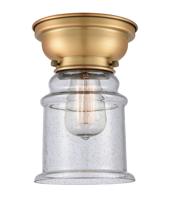 Innovations - 623-1F-BB-G184-LED - LED Flush Mount - Aditi - Brushed Brass