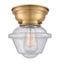 Innovations - 623-1F-BB-G534-LED - LED Flush Mount - Aditi - Brushed Brass