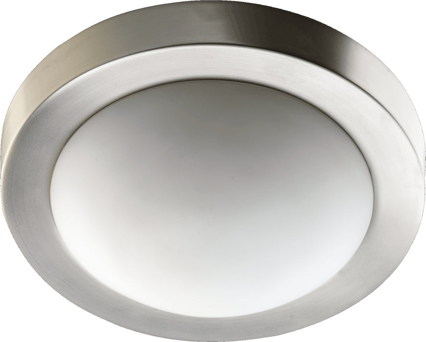 Quorum - 3505-9-65 - One Light Ceiling Mount - Ceiling Mounts Satin Nickel - Satin Nickel