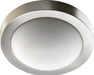 Quorum - 3505-9-65 - One Light Ceiling Mount - Ceiling Mounts Satin Nickel - Satin Nickel