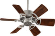 Quorum - 43306-65 - 30``Ceiling Fan - Estate - Satin Nickel