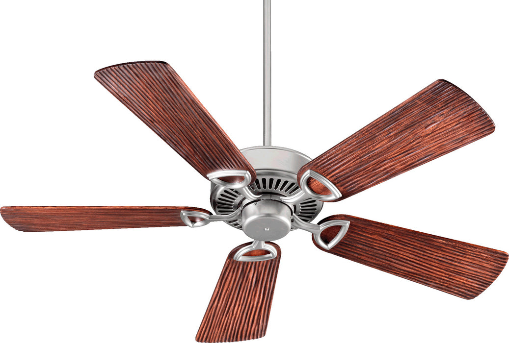 52``Ceiling Fan from the Estate collection in Satin Nickel finish