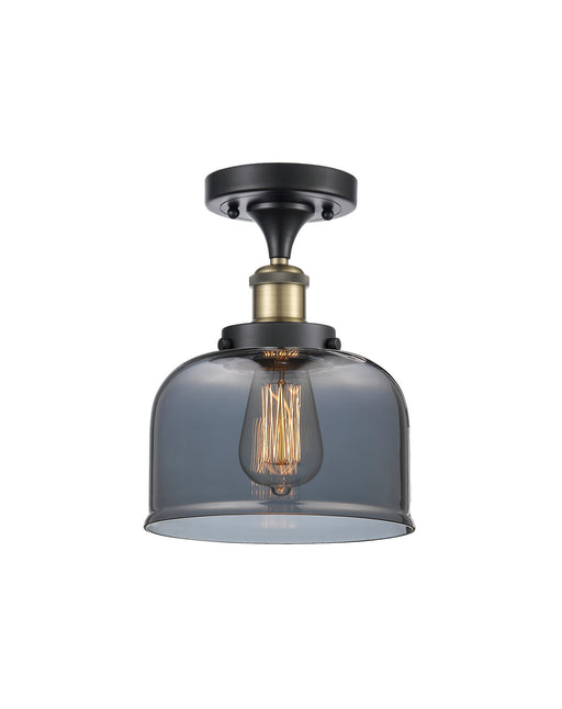 Innovations - 916-1C-BAB-G73-LED - LED Semi-Flush Mount - Ballston - Black Antique Brass