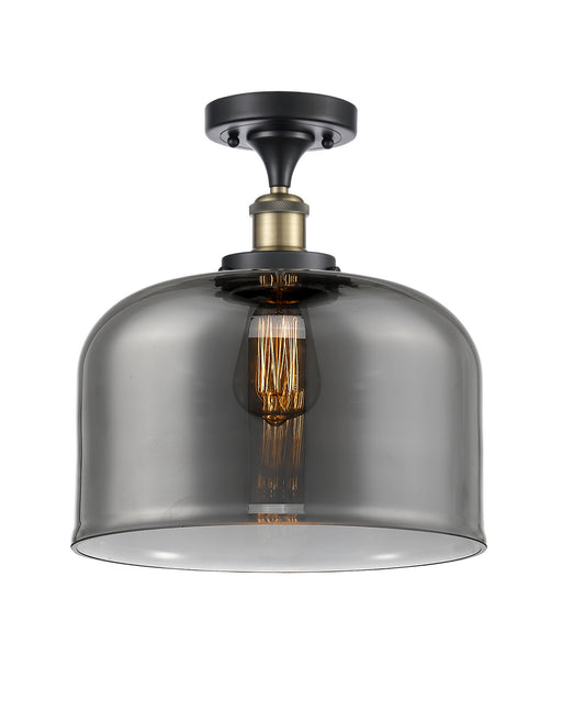Innovations - 916-1C-BAB-G73-L-LED - LED Semi-Flush Mount - Ballston - Black Antique Brass