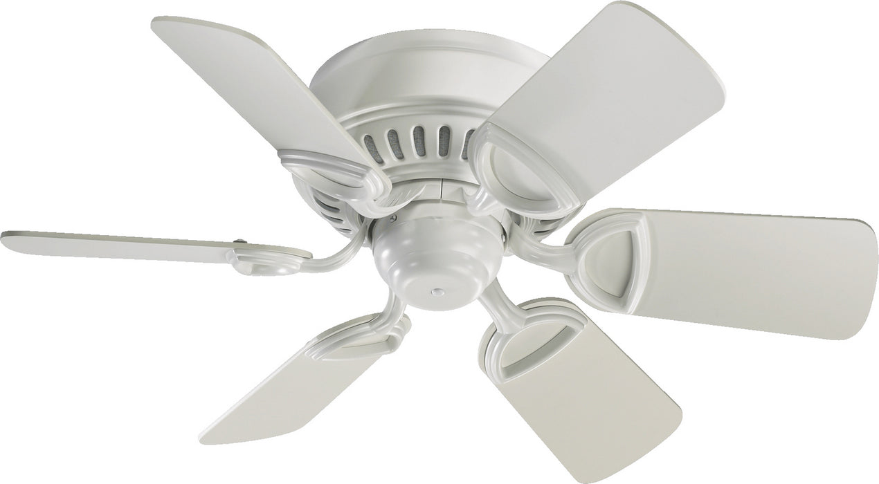Quorum - 51306-8 - 30``Ceiling Fan - Medallion - Studio White