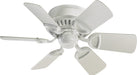 Quorum - 51306-8 - 30``Ceiling Fan - Medallion - Studio White