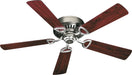 Quorum - 51525-6522 - 52``Ceiling Fan - Medallion 52 - Satin Nickel