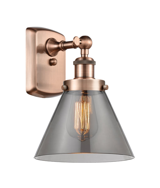 Innovations - 916-1W-AC-G43 - One Light Wall Sconce - Ballston - Antique Copper