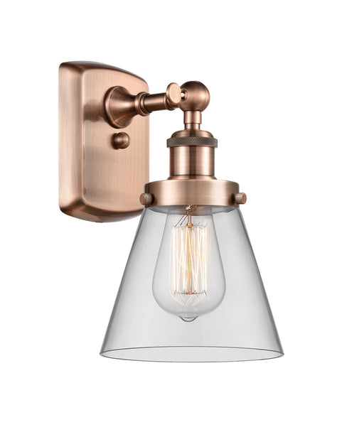 Innovations - 916-1W-AC-G62 - One Light Wall Sconce - Ballston - Antique Copper