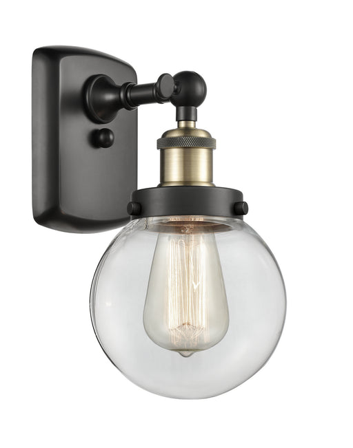 Innovations - 916-1W-BAB-G202-6-LED - LED Wall Sconce - Ballston - Black Antique Brass