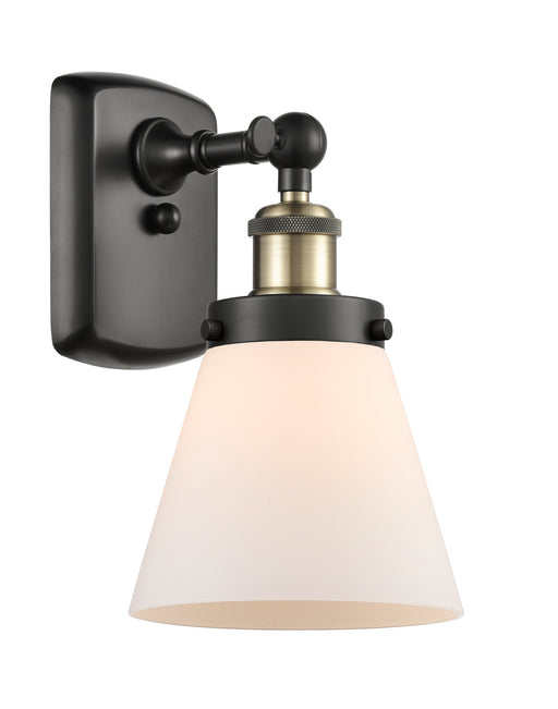 Innovations - 916-1W-BAB-G61 - One Light Wall Sconce - Ballston - Black Antique Brass