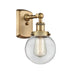 Innovations - 916-1W-BB-G202-6 - One Light Wall Sconce - Ballston - Brushed Brass