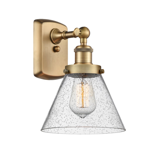 Innovations - 916-1W-BB-G44 - One Light Wall Sconce - Ballston - Brushed Brass