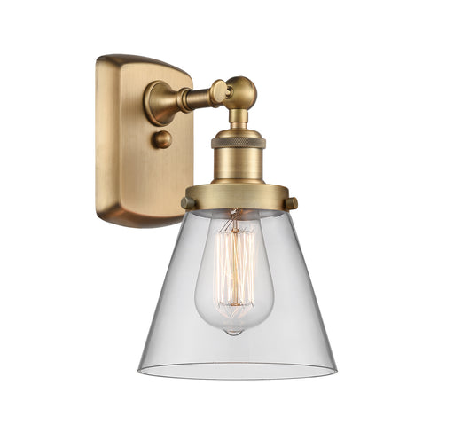 Innovations - 916-1W-BB-G62 - One Light Wall Sconce - Ballston - Brushed Brass