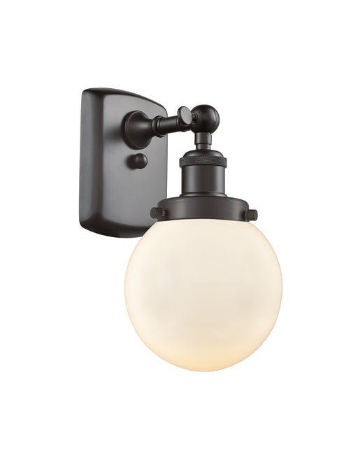 Innovations - 916-1W-OB-G201-6 - One Light Wall Sconce - Ballston - Oil Rubbed Bronze