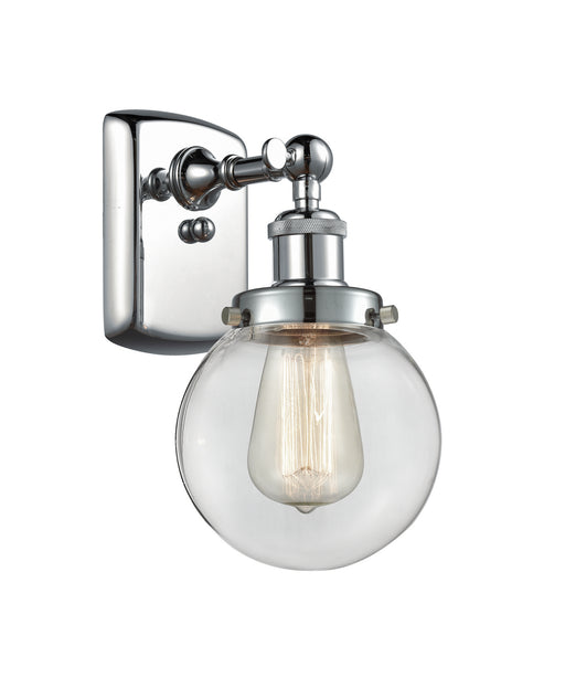 Innovations - 916-1W-PC-G202-6 - One Light Wall Sconce - Ballston - Polished Chrome