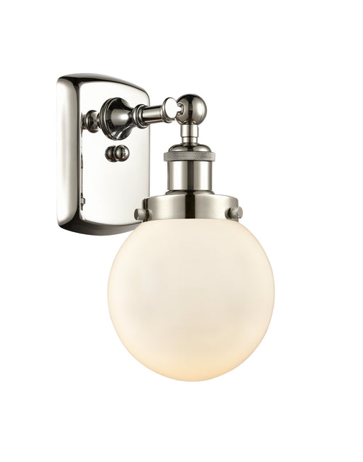 Innovations - 916-1W-PN-G201-6 - One Light Wall Sconce - Ballston - Polished Nickel