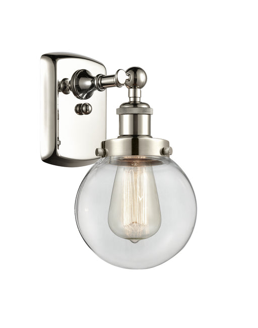 Innovations - 916-1W-PN-G202-6 - One Light Wall Sconce - Ballston - Polished Nickel