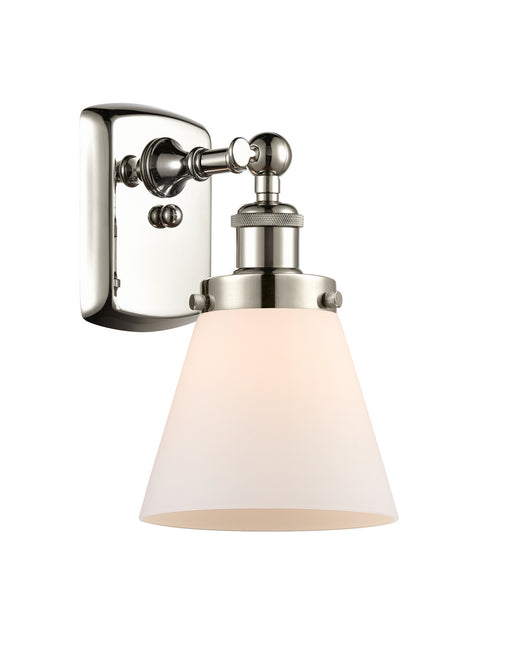 Innovations - 916-1W-PN-G61 - One Light Wall Sconce - Ballston - Polished Nickel