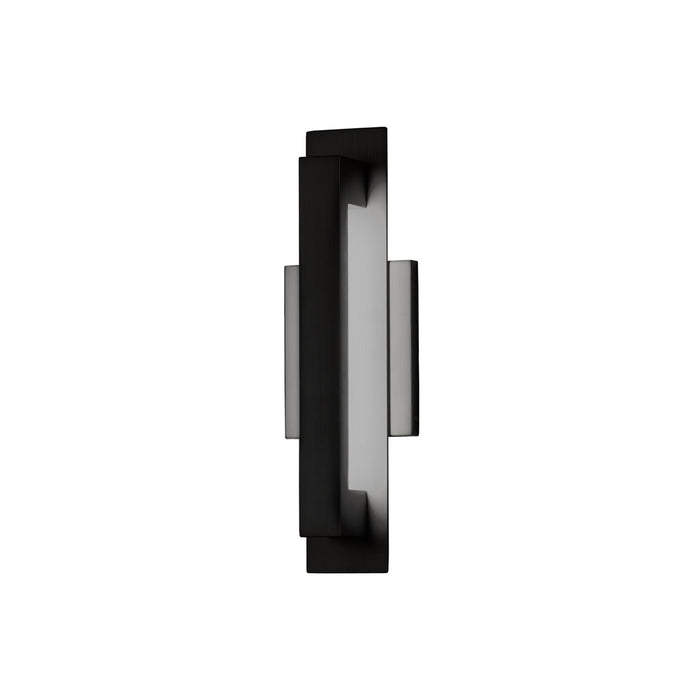 Justice Designs - NSH-7722W-MBLK - LED Outdoor Wall Sconce - No Shade Material - Matte Black